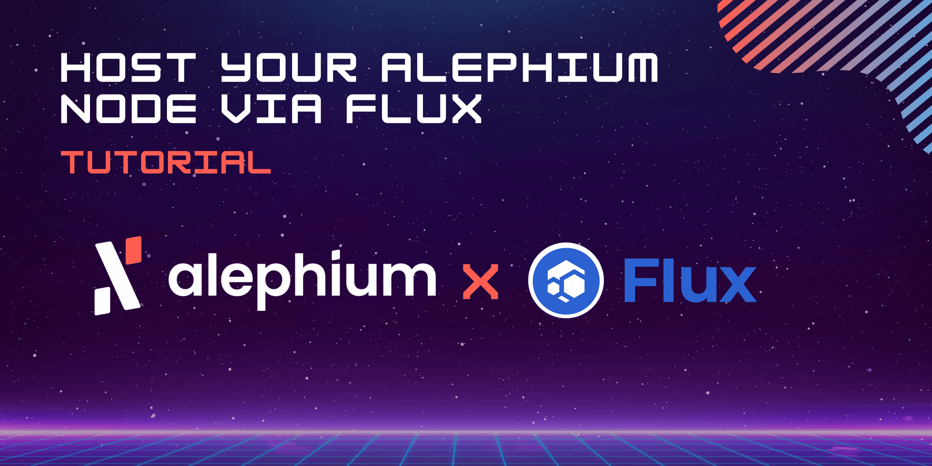 Tutoriel : héberger votre nœud complet Alephium via Flux
